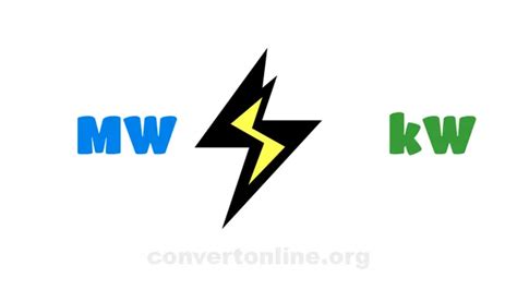 50mw to kw|50 MW to kW (Convert 50 megawatts to kilowatts) .